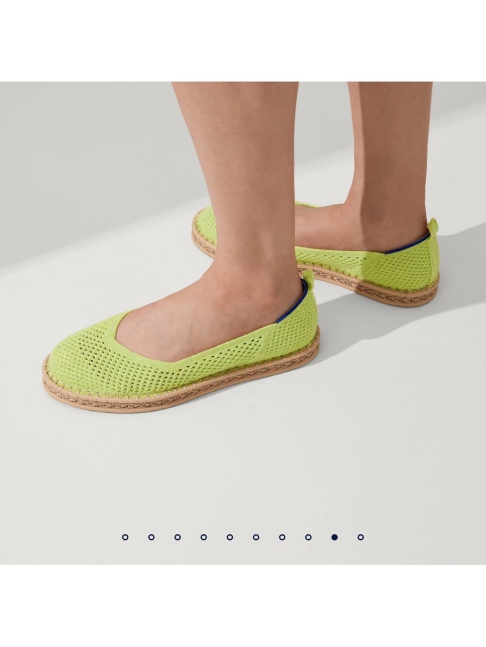 Rothys LIMEADE THE ESPADRILLE